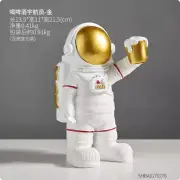 Creative Children's Room Spaceman Moon Sculpture Astronaut Resin Statues I