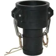 ALFAGOMMA Camlock Type C Female Coupler to Hose End - Polypropylene