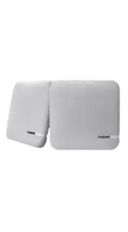 Fusion SM-F65CW 6.5 White Shallow Mount Square Speakers - SM Series 010-02263-10