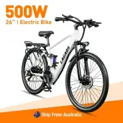 LAGADS Electric Bike 48V500W 12.5AH Mountain ebike emtb DiscBrakes 26" 49km/h