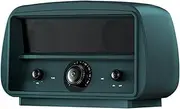 JY-68 BT Wirel Speaker FM Radio Subwoofer 1500mAh Sound Bar Stereo Music Player Clock Stereo Bass Surround Sound Box 3.5mm o TF Port for PC Laptop Phone Tablet MP3 MP4 Green