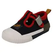 Boys Clarks Foxing Beep Casual Canvas Shoes