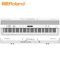在飛比找PChome24h購物優惠-ROLAND FP-90X WH 旗艦型便攜式數位電鋼琴 白