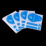 100PC Dust Absorber Tempered Glass Screen Protector Mobile Dust Cleaning Sticker