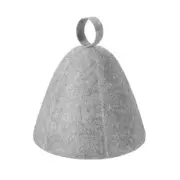 1/2pc Wool Felt Sauna Hat Russian Shower Head Protections Anti Heat Reusable