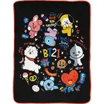 預購🚀美國正貨🚀美國專櫃 LINE FRIENDS BT21  隨身毯 毛毯 毯子 棉被 小被子 JAY FRANCO