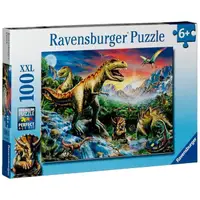 在飛比找momo購物網優惠-【德國Ravensburger】維寶拼圖 恐龍世界 100片