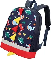 [LIFKOME] Dinosaur Design Backpack for Girls Toddler Boys and Girls School Bag Cartoon Book Bag