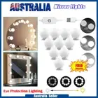 Vanity Light LED Make Up Mirror Lights 10 Bulbs Dimmable Lamp Hollywood Style AU