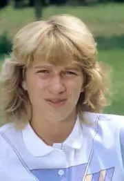 Steffi Graf German Tennis Star In Bruhl 1986 Old Photo 5