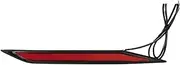 3RD Third Car LED Rear Bumper Brake Light Turn Signal Light Tail Led Warning Lamp Fit For CHERY Fit For Jaecoo J7 2023- Car Brake Lights