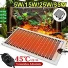 Pet Adjustable Reptile Heating Mat Lizard Warmer Blanket Waterproof Damp-proof