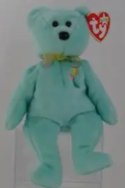 TY Beanie Babies Ariel the Bear Plush Toy Retired 6th generation tag