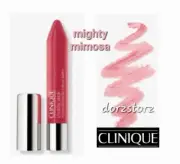 CLINIQUE Chubby Stick Moisturizing Lip Color Balm *13 MIGHT MIMOSA*/ .10 oz /NIB