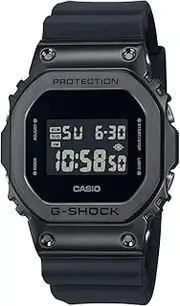 [Casio] G-Shock GM5600UB-1D Digital Black Strap Men's Watch, Black Dial, 49.6 × 43.2 × 12.9 mm