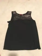 NWT Narciso Rodriguez Kohl’s Black Sequin Top XL