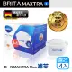 【BRITA】德國製 MAXTRA+ MAXTRA PLUS 全效型濾芯 4入 BRITA 濾水壺適用(原裝平輸)