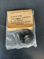 LAFAYETTE VC-62 MINIATURE VOLUME CONTROL R. 5k OHMS JAPAN *New Old Stock*