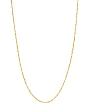 Moon & Meadow Moon & Meadow 14K Yellow Gold Shimmer Link Necklace