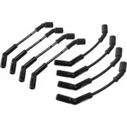 Aeroflow Holden LS2 Ceramic Lead Set 12" GM LS 135 Deg Black - AF4038-32823C