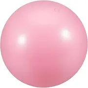 SUPVOX Core Stability Ball for Yoga and Fitness Slip Resistant Pink Exercise Ball for Muscle Strength Versatile Use Workouts and Pregnancy Back Fatigue Relief Training Tool