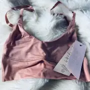 Free Peope We are HAH Cami BraHAH Size XS Copper Rose Yoga Bra Pull On New