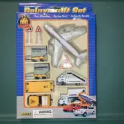 Welly Deluxe Gift Set Intnl. Airport No.7512G Airport Set-slightly Damaged Box
