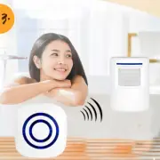 Wireless Motion Sensor Detector Gate Entry Door Bell Welcome Chime Alert Alar Hw