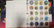 Space Jam Tazo Complete Set 41-60 Mint Condition Plus Insert Pages