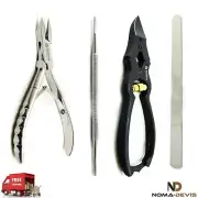 Chiropody Kit Tools Podiatrist Nail Clipper Nipper Cutter Manicure Pedicure NEW