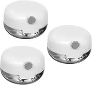 Ipetboom Cosmetic Jars Lids Mirror Small Plastic Containers for Travel-friendly Sample Holder