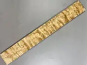 Acoustic Guitar Fretboard Worm-hole Quilted Maple Wood Hardwood 21.7"x2.8"x0.35"