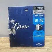 Elixir Nickel Plated 12050 Electric Guitar Strings, Nanoweb Light .010-.046