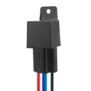 Black Small Wired Car Relays Positioner Real-Time Car Tracking Tool for