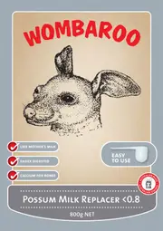 Wombaroo Possum Milk Replacer 800g