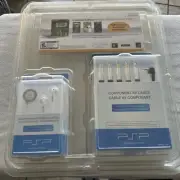 Sony PSP 2000 Headphones w/Remote Control & Component AV Cable Combo Pack