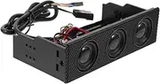 Angoily - Speaker Monitor Speaker Sound Bar Desktop Speakers Wired Speaker Sound System White Speakers Pebble Speakers Desk Speakers Soundbar Loudspeaker Barre Electronic Black