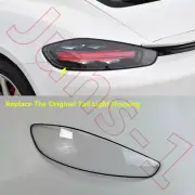 Left Side Tail Light Lens Transparent Shell Fit For Porsche 718 2017-2022 (for: Porsche)