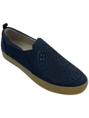 Earth Origins Suede Slip-On Sneaker Zeni Zelle Ocean