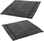 2pcs Non Slip Wheelchair Cushions Durable Oxford Fabric Seat Pad for Comfortable Support Breathable Replacement Cushions for Wheelchair Accessories and Supplies
