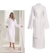 Mosaic de Pip White Cotton Bathrobe by PIP Studio