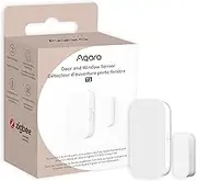 Aqara Door and Window Sensor T1, Smart Home Security Device with Real-Time Alerts, Zigbee 3.0 Compatible, Works with HomeKit, Alexa, and Google Assistant