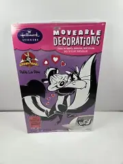 Hallmark Looney Tunes Pepe Le Pew Moveable Decorations Reuse Restick Valentines