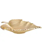 Alice Pazkus 17in Gold Leaf Dish