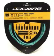 Jagwire Pro Shift Cable Kit Slick SRAM/Shimano Road/MTB Bike, Bianchi Green