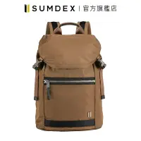 在飛比找蝦皮商城優惠-Sumdex｜都會休閒商務後背包 NON-793TK 咖啡色