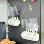 WallMounted Coffee Cup Holder Organizer Rack for Kitchen and Office Use