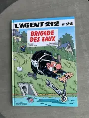 Cauvin Kox L'Agent 212 Tome 22 Brigade Des Eaux Eo IN Mint