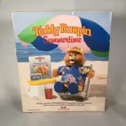 Vtg 1987 Teddy Ruxpin Adventure Summertim Outfit Tape Book Worlds of Wonder New