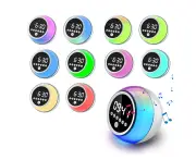 Kids Alarm Clock Bluetooth Speaker for Bedrooms with Touch Night Light Dimmable